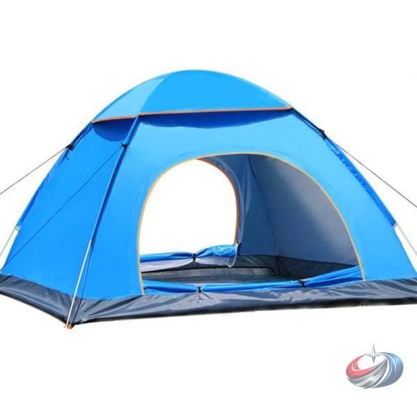 一秒で開くワンタッチテント 200x200cm 3-4人用 春夏秋 防水 蚊虫防ギ 旅行 ポップアッ...