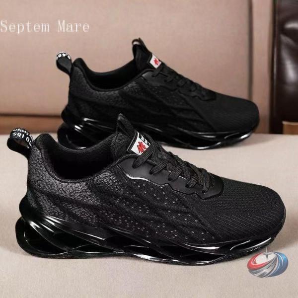 ランニングシューズ 軽量 幅広 3e スニーカー メンズ ローカット おしゃれ カジュアルシューズ ...