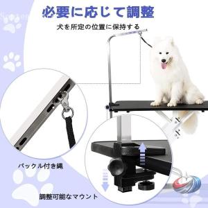 トリミングテーブル 油圧式 犬猫用 昇降式 ゾ...の詳細画像3
