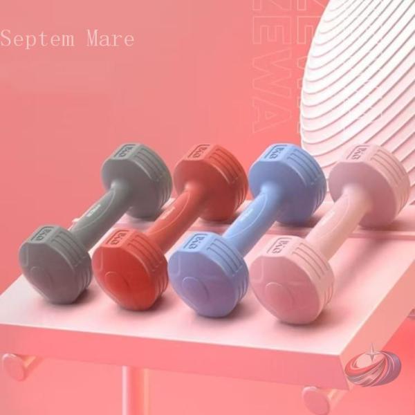 ダンベル 1.5kg 2個セット 女性用 ゾンチー カラフルでおしゃれに使える 自宅エクササイズや筋...