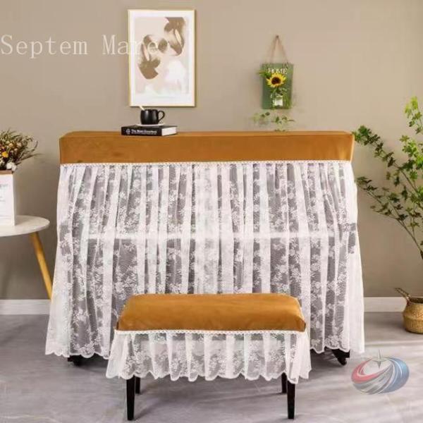 ピアノカバー アップライトピアノカバー フルカバー 標準直立型 ゾンチー 北欧風 超厚手 保護カバー...