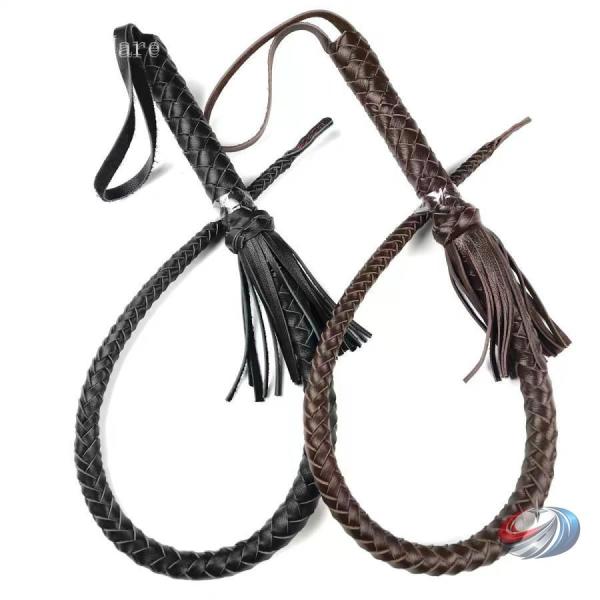 馬鞭 乗馬鞭 乗馬用ムチ 牛革 80cm 乗馬用品 馬具 コスプレ ゾンチー 華やかさとカッコよさを...