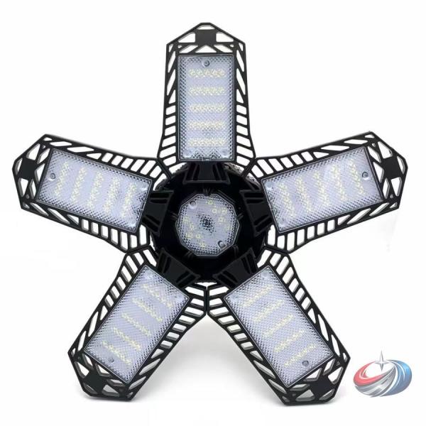 LEDガレージライト 高輝度 80W 天井照明 可動式パネル ゾンチー 納屋や作業場も明るく照らせる...