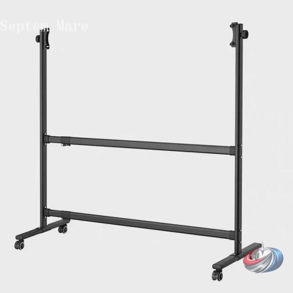 ホワイトボードスタンド キャスター付き 高さ調整 360度回転 学校 オフィス ゾンチー 会議や授業...