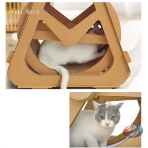 猫の家具 段ボール製 トレッドミル 観覧車 ゾ...の詳細画像3