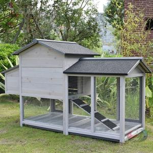 大型チキンコープ 木製 鶏小屋 小動物クープ ...の詳細画像5