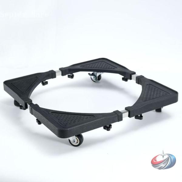 送料無料 かさ上げ台 さ上げ 台 洗濯機台 冷蔵庫置き台 サイズ調節可 伸縮式 キャスター付 ブレー...