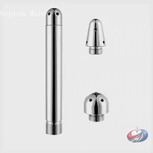 浣腸シャワー 3ヘッド アルミ ハンドヘルド シャワークリーナー ゾンチー 深部洗浄をサポートしやす...