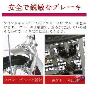 ポータブル 大人用三輪車 買い物かご付き 電動...の詳細画像4