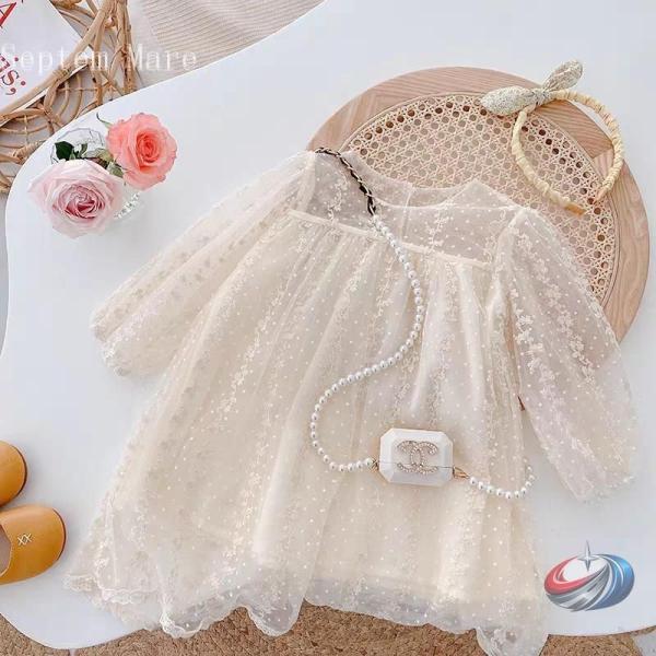 キッズドレス 女の子 ワンピース 結婚式 七五三 発表会 ゾンチー 80-120cmで選びやすい 撮...