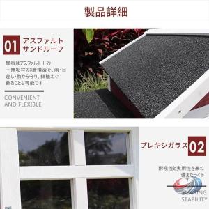 ウサギケージ 木製 屋外小屋 ラビットハウス ...の詳細画像3