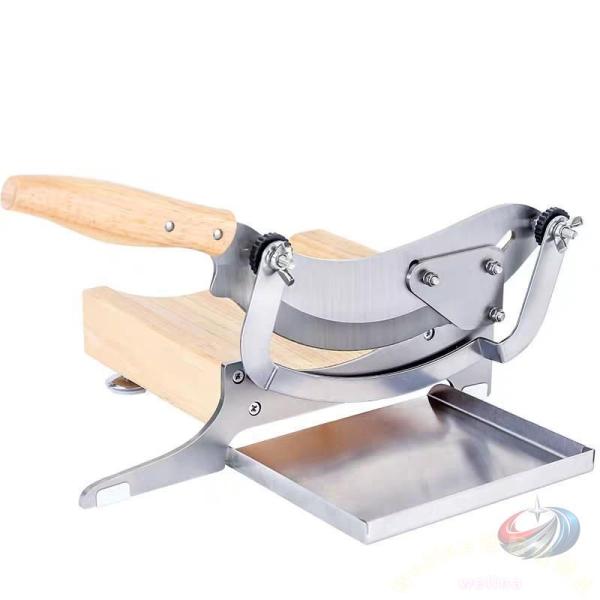 手動スライサー 漢方薬カッター 0~12mm調整可能な厚さ 卓上型 ステンレス鋼 円弧状刃 漢方薬 ...