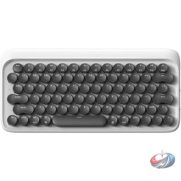 Bluetoothキーボード テンキーレス 青軸 ワイヤレス ゾンチー タイプライター風 iOS A...