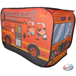 キッズテント 車モチーフ 消防車 パトカー 室...の詳細画像2