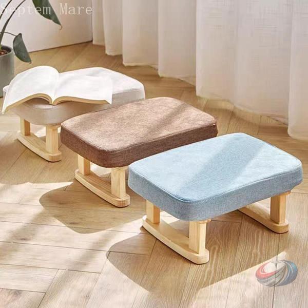 足置き台 オットマン 化粧スツール オットマン，40*18*26.5cmホーム和風スツール，リビング...