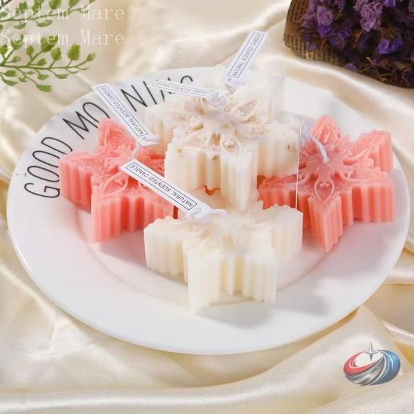 2個 香り クリスマス フレグランス ろうそく 飾り 庭 部屋 INS グッズ 可愛い おしゃれ キ...