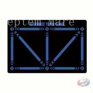 サッカーマット ９０×６０ｃｍ 滑り止め 室内 自宅 フットワーク 練習 ゾンチー 部活や自主トレに...