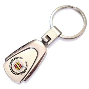 CADILLAC キャデラック フラット メタル キーホルダー