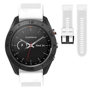 Maxku Garmin ForeAthlete 935 / Approach S60 / Fenix 5 バンド 交換ベルト 高級シリコンベルト 通