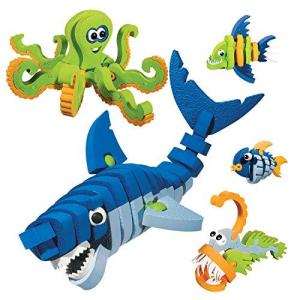 やわらかパズルブロック ブロッコ アニマルシリーズ みずのいきものセット