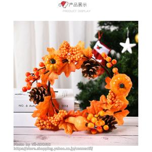リース ハロウィン 花 秋 手作り クリスマス...の詳細画像2