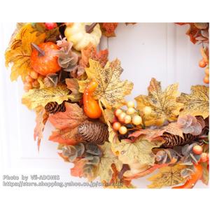 リース ハロウィン 花 秋 手作り クリスマス...の詳細画像4
