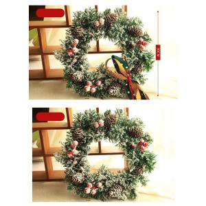 クリスマスリース クリスマス飾り付け 壁掛け飾...の詳細画像3