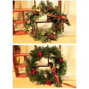 クリスマスリース クリスマス飾り付け 壁掛け飾...の詳細画像5