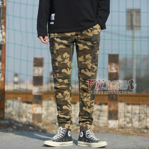 マルチカラー カモフラ柄パンツ 迷彩柄チノパンツ 迷彩柄カーゴパンツ
