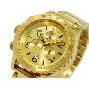NIXON 42-20 CHRONO ゴールド腕時計　A037-1902 Amazon.co.jp: Nixon A037-1902 レディース 42-20 クロノ