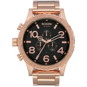 ニクソン NIXON 腕時計 51-30 CHRONO ALL ROSE GOLD/BLACK 　A...
