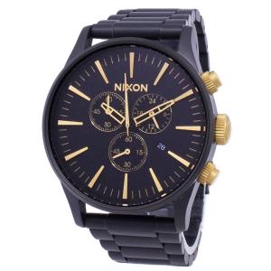 NIXON ニクソン 腕時計 メンズ Sentry Chrono A386-000 A386000