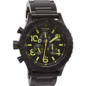 ニクソン NIXON 42-20 クロノ CHRONO クロノグラフ 腕時計 ALL BLACK/L...