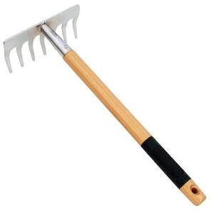 園芸用品 ガーデンレーキ グリップ付きの買取情報