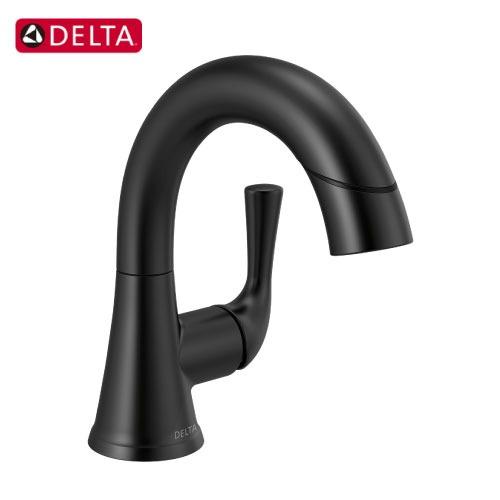 洗面水栓 Kayra カイラ シングルレバー混合水栓 ホース引出式 [533LF-BLPDMPU] ...