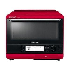 シャープ ヘルシオ オーブンレンジ 30L 2段調理  レッド あすつく