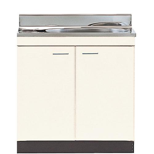 流し台 公団型・N型・C型 奥行460 Cタイプ  小型ゴミ収納器付 [C46-80(R/L)] 間...