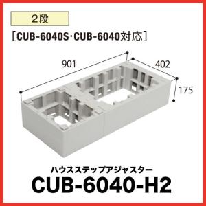 JOTO 城東テクノ ハウスステップ ボックスタイプ CUB-6040S 収納庫1個