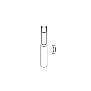 トイレカウンターTS用ボトルトラップ パナソニックPanasonic [GHC910B] 壁排水用 排水トラップ
