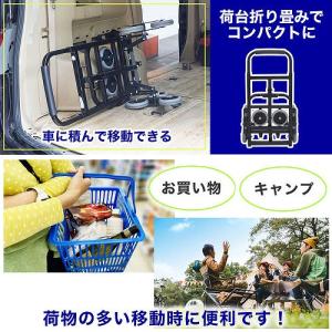 台車 平地アシスト付き3輪階段のぼれるカート ...の詳細画像4