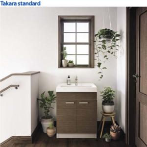 ベットと化粧台 洗面化粧台 ウィット(フラットカウンター) 間口600mm タカラ