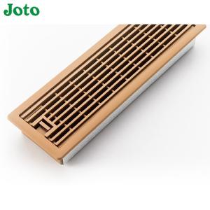 新品　JOTO ルームガラリ6個セット　YV-7530-MB ミディアムブラウン ルームガラリ 6セット 城東テクノ JOTO [YV-7530-□] 床用ガラリ 床