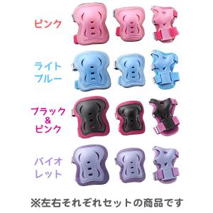 プロテクター ピンク ライトブルー ブラック&...の詳細画像1