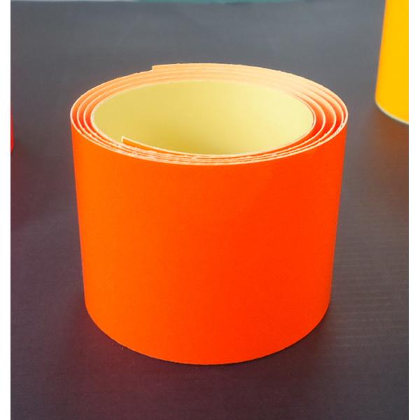 シンロイヒ　ルミノテープ＃200　5cm×1ｍ　オレンジ　蛍光テープ　