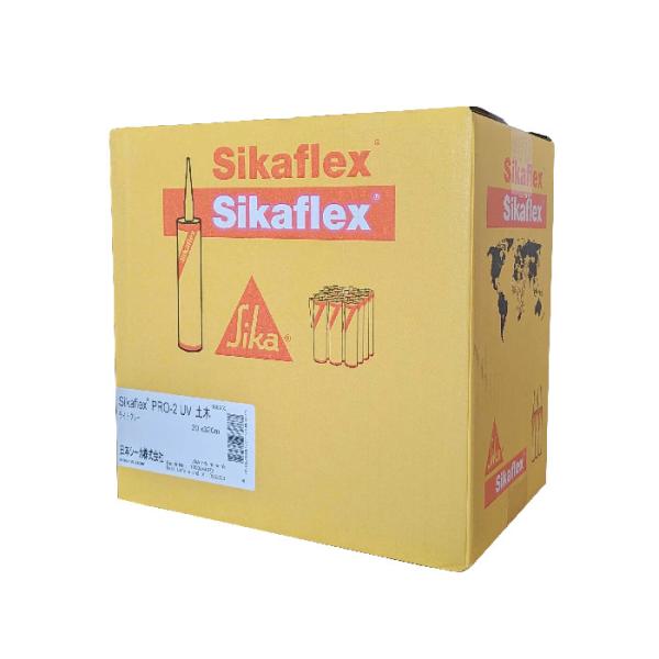 シーカフレックス　ＰＲＯ２ＵＶ土木　320ml×20本　カートリッジ　ライトグレー　