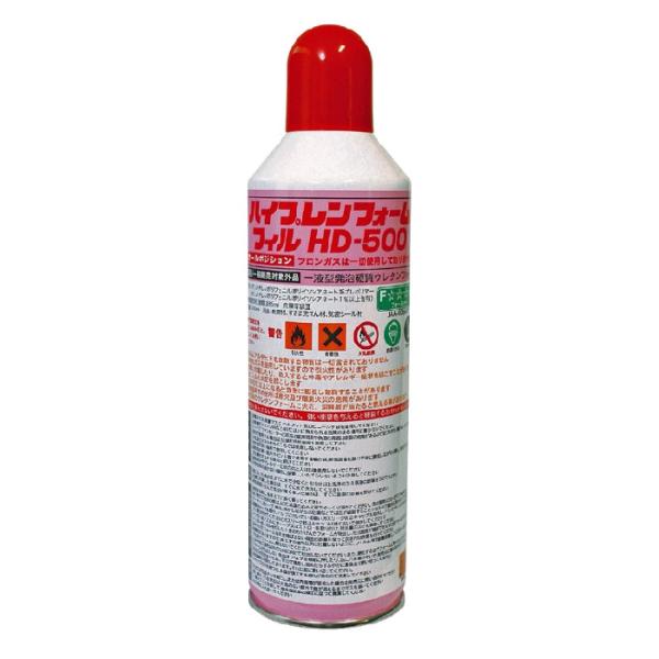 三井化学産資　ハイプレンフォームフィルＨＤ　500ｍｌ　　1液型発泡ウレタンフォーム（１カ月以内繰り...