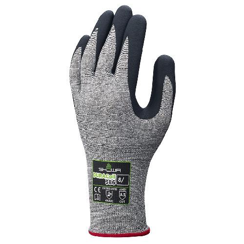 ショーワ　耐切創手袋　DURACoil　386　各サイズ　【※代引不可※】　耐切創レベル　X /C ...