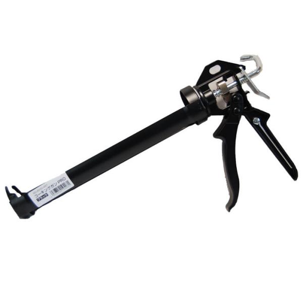 コーキングガンPRO　ブラック　ロータリー式（回転式）　コーキングガンプロ