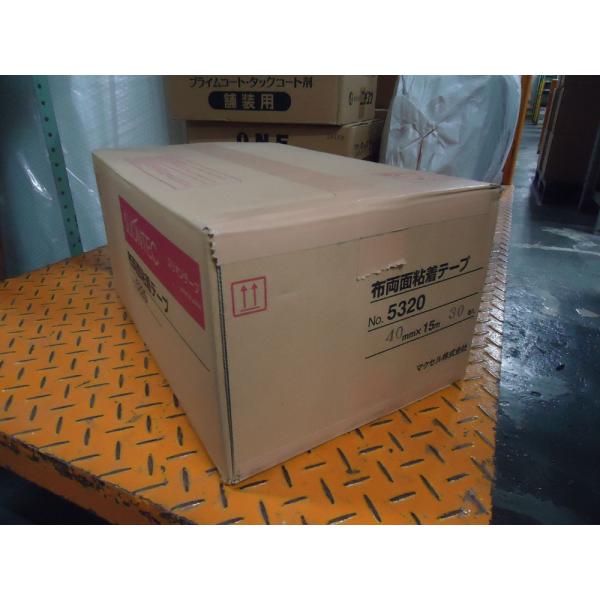 スリオンテック　布両面テープ　NO.5320　40mmｘ15ｍ　30巻(1ケース）0.5ｍｍ厚　＃5...