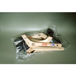 虎印　黒毛　筋違　2.0号　　47mm×10本